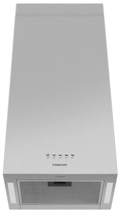 Вытяжка кухонная кубическая островная MEFERI ROOMBOX40IX ISLA COMFORT