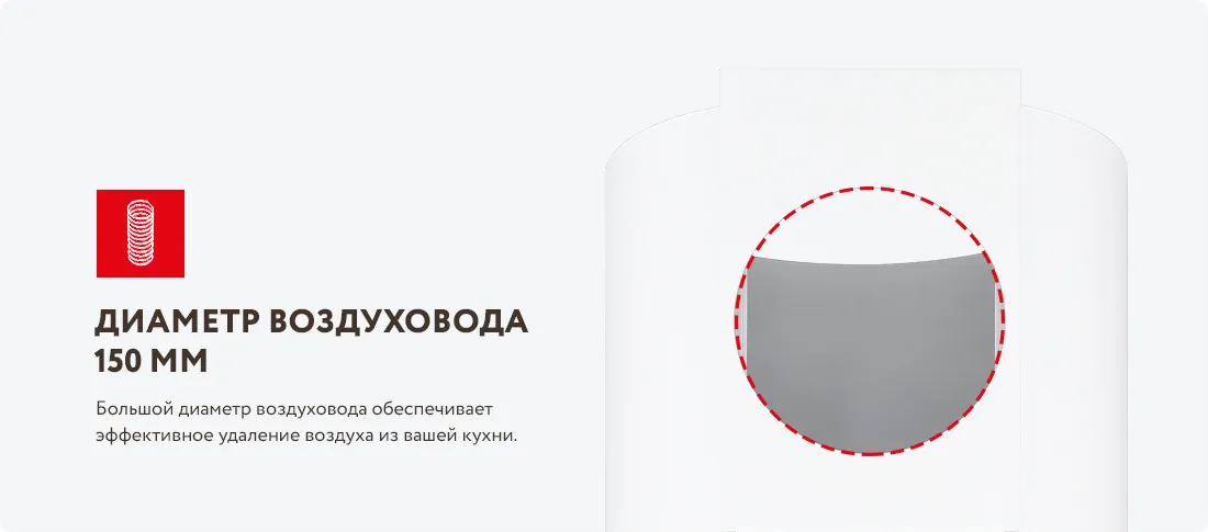 Диаметр воздуховода 150мм. Диаметр воздуховода 150мм.