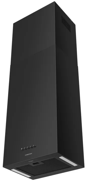 Вытяжка кухонная кубическая островная MEFERI ROOMBOX40BK ISLA COMFORT