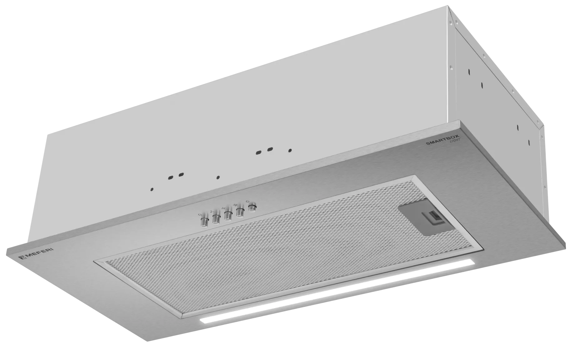 Вытяжка кухонная MEFERI SMARTBOX60IX LIGHT, 60 см, встраиваемая