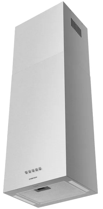 Вытяжка кухонная кубическая островная MEFERI ROOMBOX40IX ISLA COMFORT