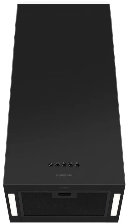 Вытяжка кухонная кубическая островная MEFERI ROOMBOX40BK ISLA COMFORT