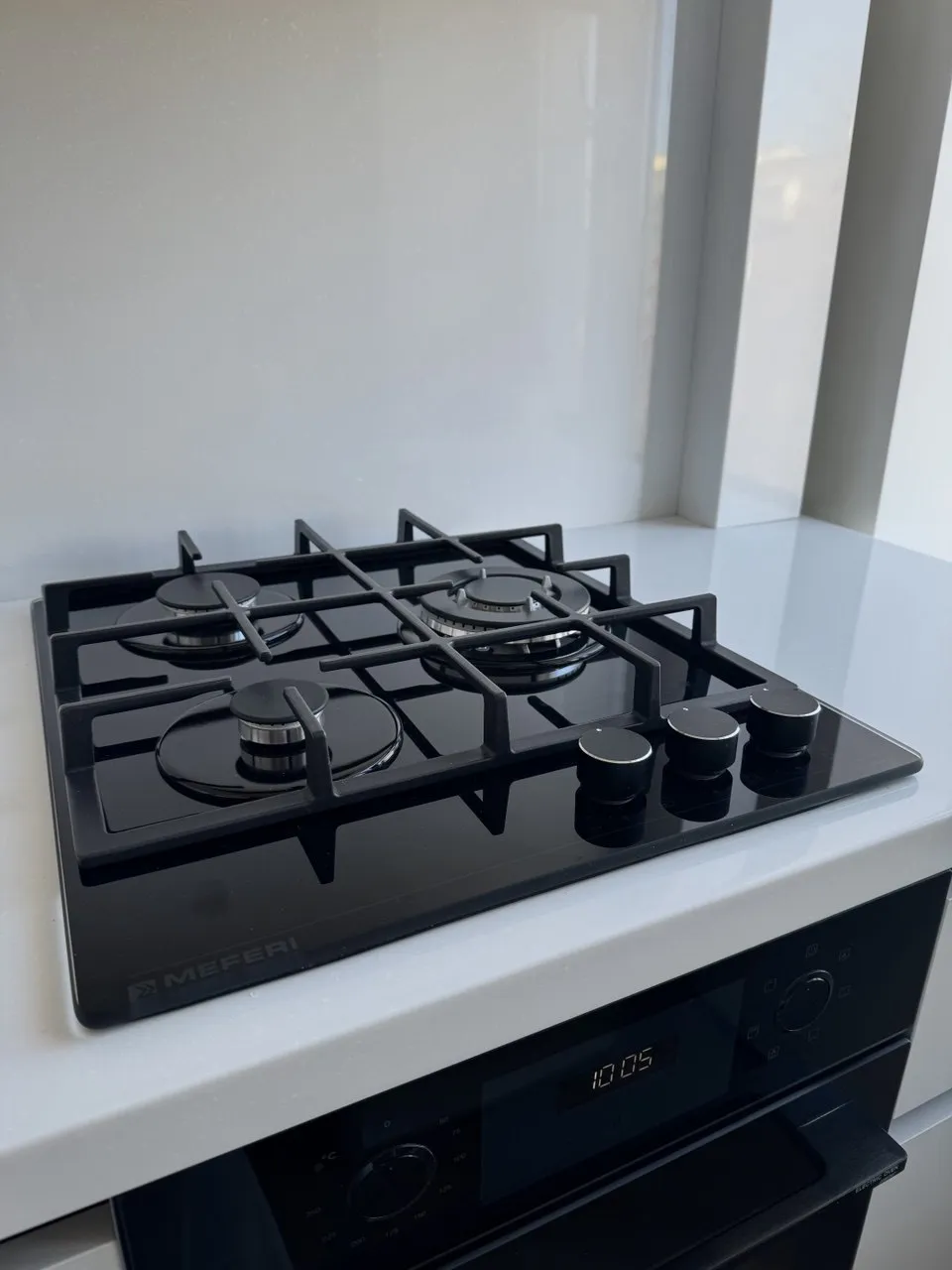 Варочная панель газовая MGH453BK GLASS POWER Варочная панель газовая MGH453BK GLASS POWER