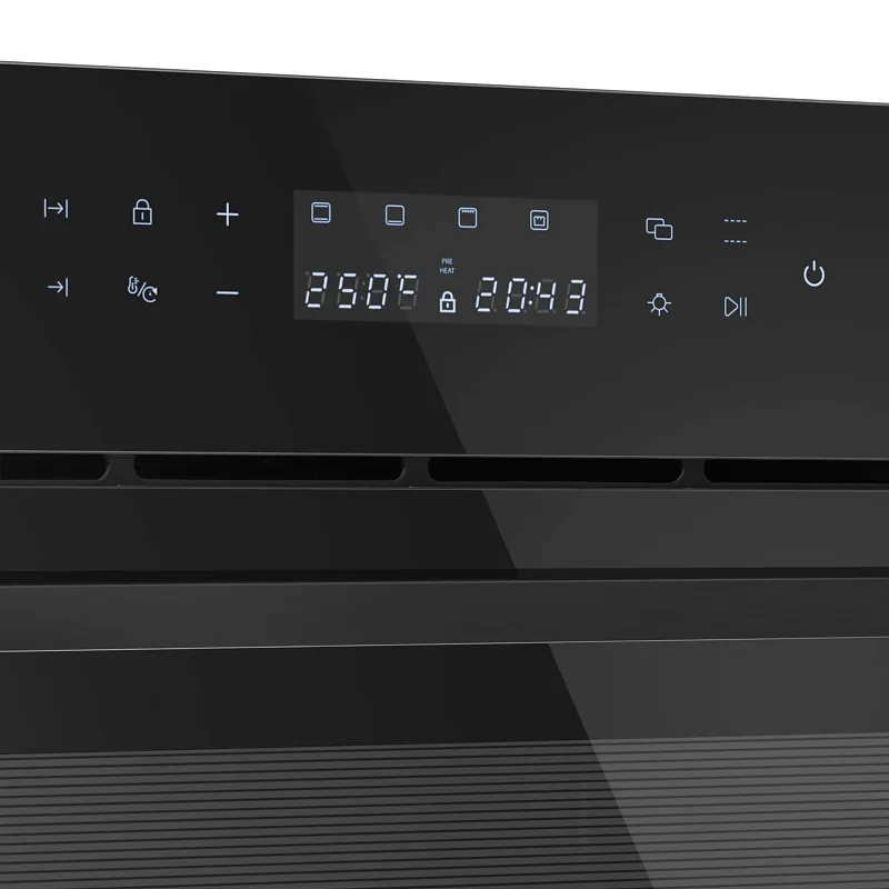 Комплект встраиваемой техники 60см черный MEFERI MS60BK73