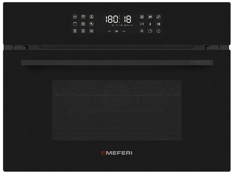 Духовой шкаф электрический MEFERI MEO609BK MICROWAVE