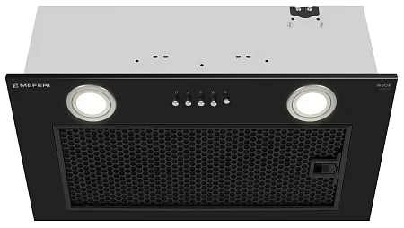 Вытяжка кухонная MEFERI INBOX52BK POWER, 52 см, встраиваемая, черная, производительность 900 м3/ч, 3 скорости, низкий уровень шума, режимы отвод и рециркуляция, гарантия 3 года Вытяжка кухонная MEFERI INBOX52BK POWER, 52 см, встраиваемая, черная, производительность 900 м3/ч, 3 скорости, низкий уровень шума, режимы отвод и рециркуляция, гарантия 3 года