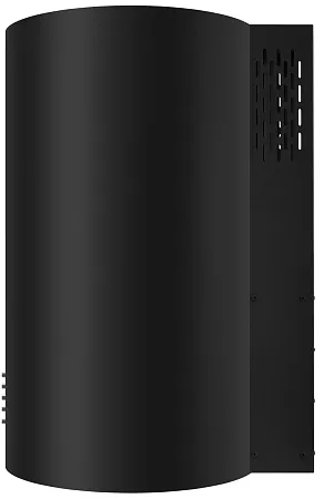 Вытяжка кухонная цилиндрическая настенная MEFERI TUBE40BK POWER, 40 см, черная, производительность 850 м3/ч, 3 скорости, низкий уровень шума, режимы отвод и рециркуляция, гарантия 3 года Вытяжка кухонная цилиндрическая настенная MEFERI TUBE40BK POWER, 40 см, черная, производительность 850 м3/ч, 3 скорости, низкий уровень шума, режимы отвод и рециркуляция, гарантия 3 года