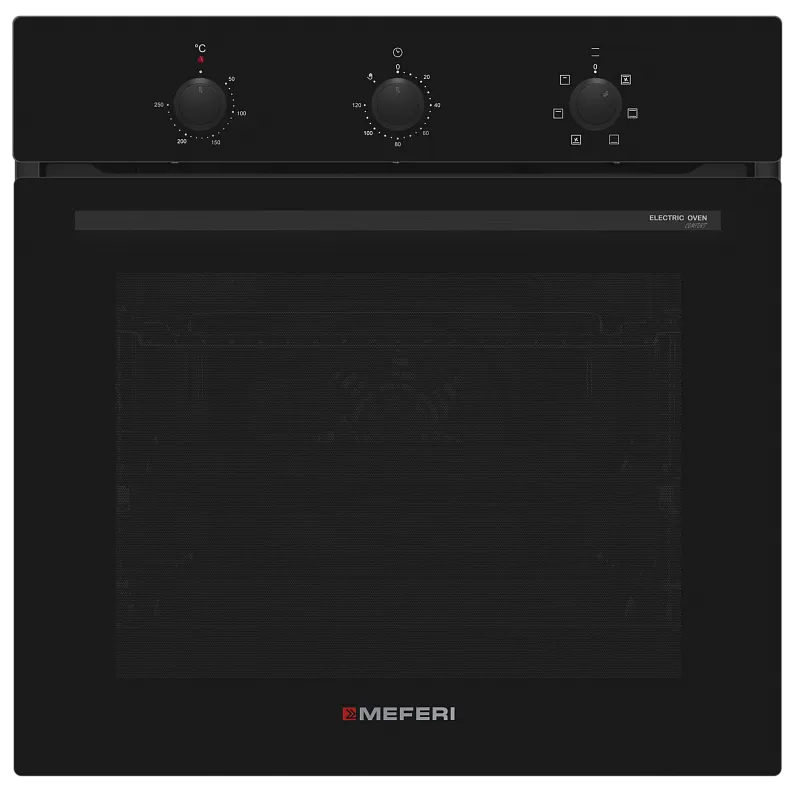 Духовой шкаф электрический MEFERI MEO606BK COMFORT - изображение dukhovoy_shkaf_elektricheskiy_meo606bk_comfort  