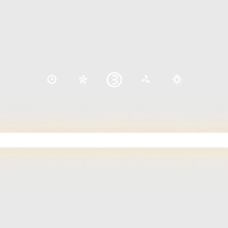 Вытяжка кухонная MEFERI SMARTBOX60WH GLASS COMFORT, 60 см, встраиваемая, белая, стекло, производительность 950 м3/ч, 3 скорости, низкий уровень шума, режимы отвод и рециркуляция, гарантия 3 года