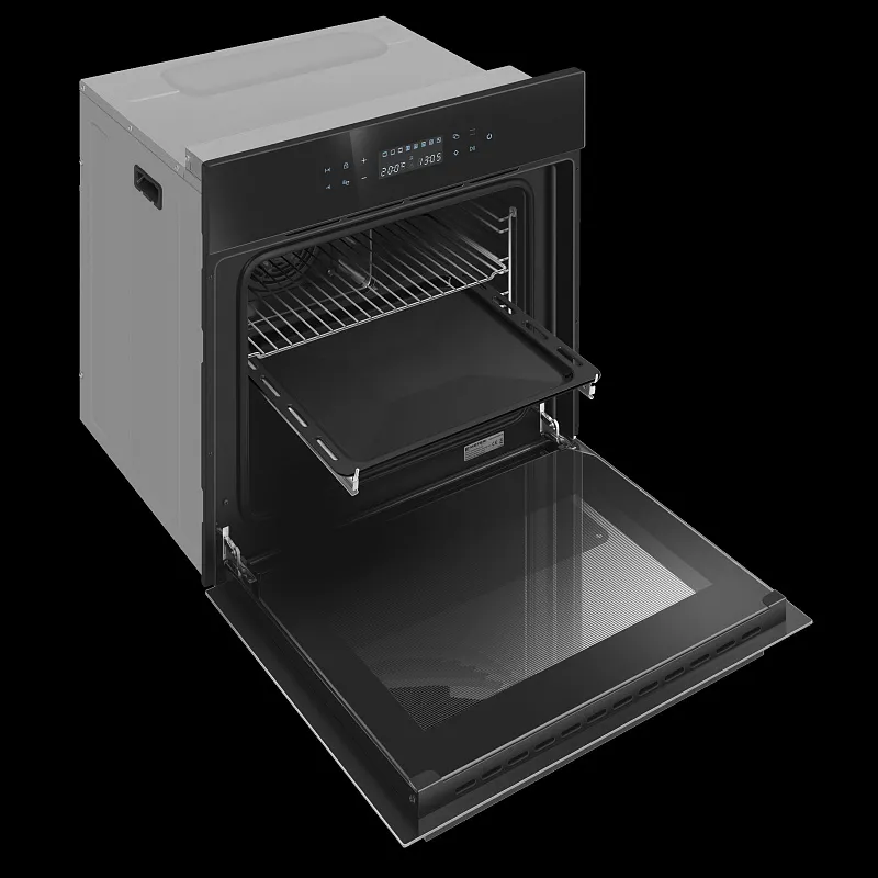 Комплект встраиваемой техники 60см черный MEFERI MS60BK13