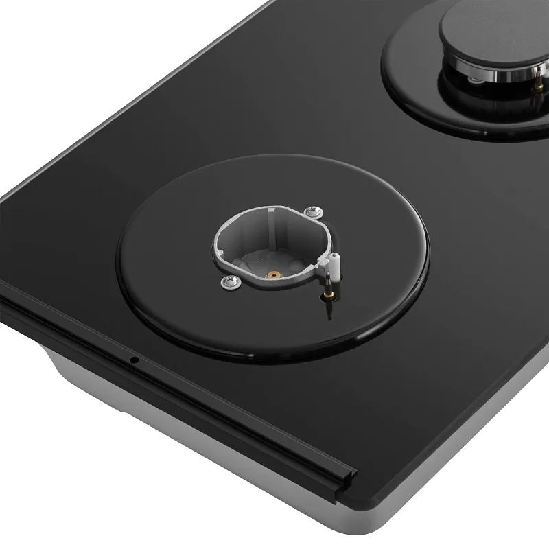 Варочная панель газовая MEFERI MGH302BK GLASS LIGHT