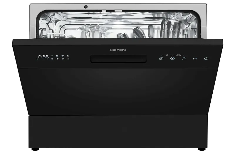 Посудомоечная машина настольная отдельностоящая MEFERI MDW4581BK FS COMPACT POWER