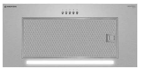 Вытяжка кухонная MEFERI SMARTBOX60IX POWER, 60 см, встраиваемая, серая, производительность 900 м3/ч, 3 скорости, низкий уровень шума, режимы отвод и рециркуляция, гарантия 3 года Вытяжка кухонная MEFERI SMARTBOX60IX POWER, 60 см, встраиваемая, серая, производительность 900 м3/ч, 3 скорости, низкий уровень шума, режимы отвод и рециркуляция, гарантия 3 года