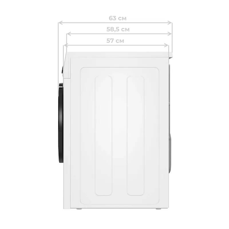 Сушильная машина с тепловым насосом MEFERI MDR1015WH HP ULTRA