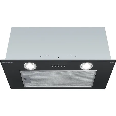 Вытяжка кухонная MEFERI INBOX60BK ULTRA, 60 см, встраиваемая, черная, производительность 1100 м3/ч, 3 скорости, низкий уровень шума, режимы отвод и рециркуляция, гарантия 3 года Вытяжка кухонная MEFERI INBOX60BK ULTRA, 60 см, встраиваемая, черная, производительность 1100 м3/ч, 3 скорости, низкий уровень шума, режимы отвод и рециркуляция, гарантия 3 года