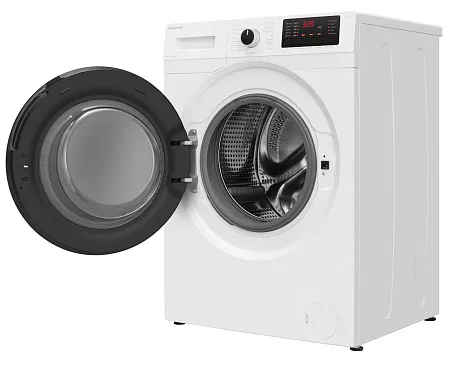 Стиральная машина с инвертором и паром MEFERI MFW091216WH ULTRA отдельностоящая белая, загрузка 9 кг Стиральная машина с инвертором и паром MEFERI MFW091216WH ULTRA отдельностоящая белая, загрузка 9 кг