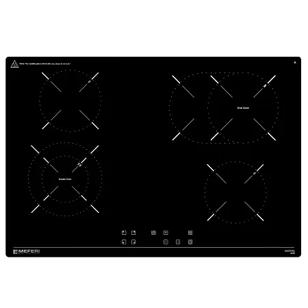 Варочная панель электрическая MEFERI MEH754BK ULTRA Варочная панель электрическая MEFERI MEH754BK ULTRA