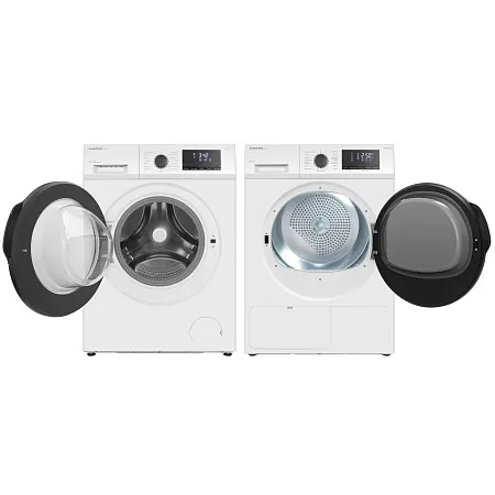 Комплект из стиральной и сушильной машин белый MEFERI MS10WH85 ULTRA Комплект из стиральной и сушильной машин белый MEFERI MS10WH85 ULTRA