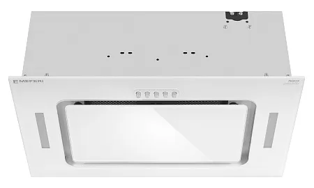 Вытяжка кухонная MEFERI INBOX52WH GLASS ULTRA, 52 см, встраиваемая, белая, стекло, производительность 900 м3/ч, 3 скорости, низкий уровень шума, режимы отвод и рециркуляция, гарантия 3 года Вытяжка кухонная MEFERI INBOX52WH GLASS ULTRA, 52 см, встраиваемая, белая, стекло, производительность 900 м3/ч, 3 скорости, низкий уровень шума, режимы отвод и рециркуляция, гарантия 3 года