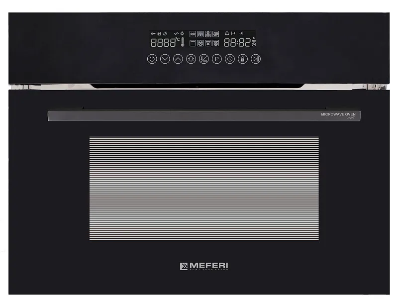 Духовой шкаф электрический MEFERI MEO608BK MICROWAVE