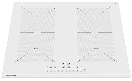 Варочная панель индукционная MEFERI MIH604WH ULTRA Варочная панель индукционная MEFERI MIH604WH ULTRA