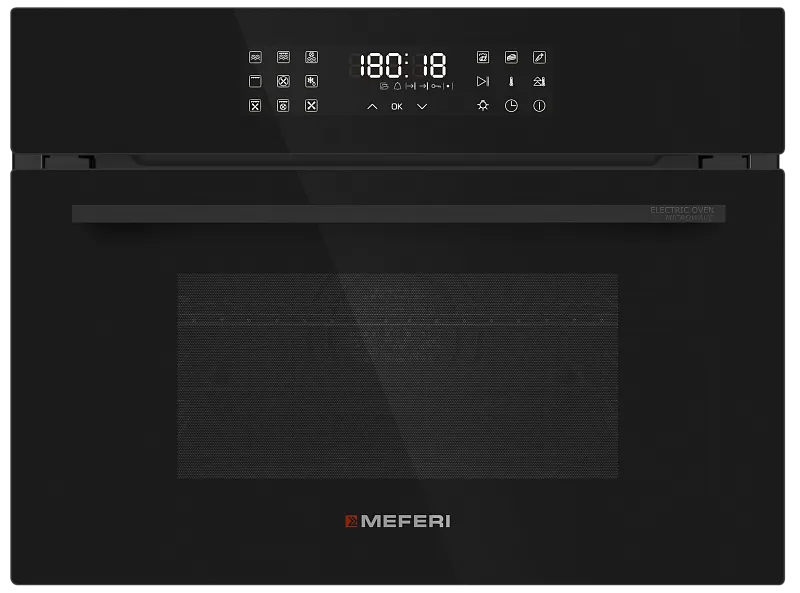 Духовой шкаф электрический MEFERI MEO609BK MICROWAVE