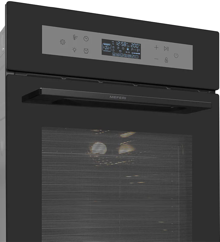Духовой шкаф электрический MEFERI MEO4511BK COMFORT PLUS