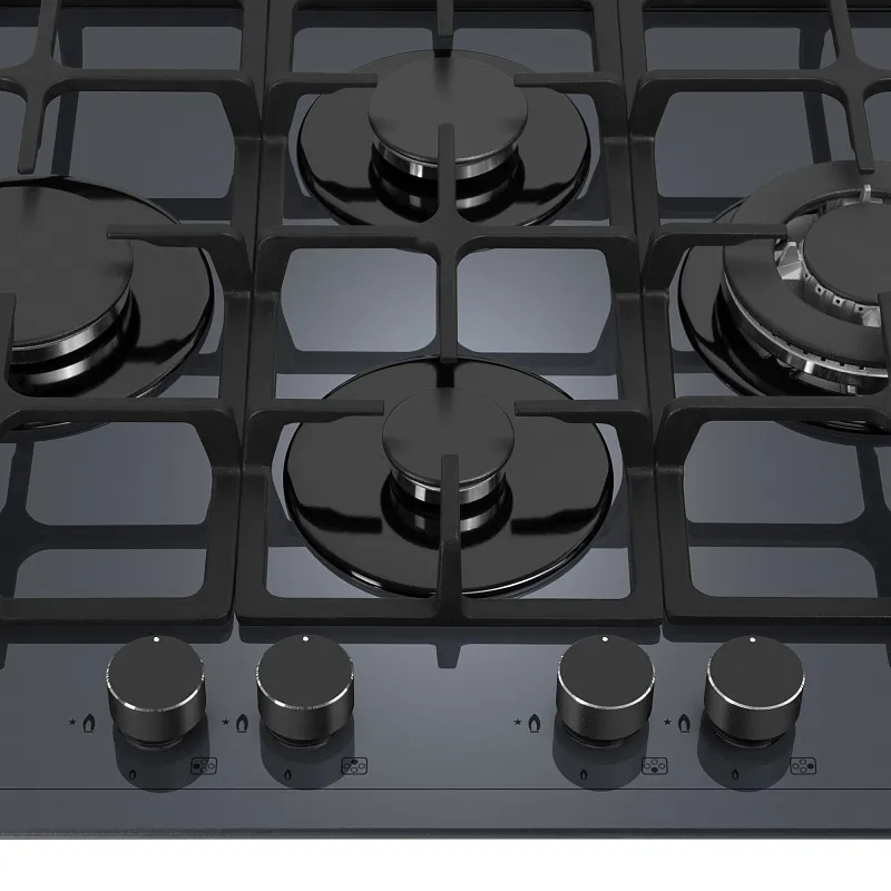 Варочная панель газовая MEFERI MGH604GR GLASS ULTRA