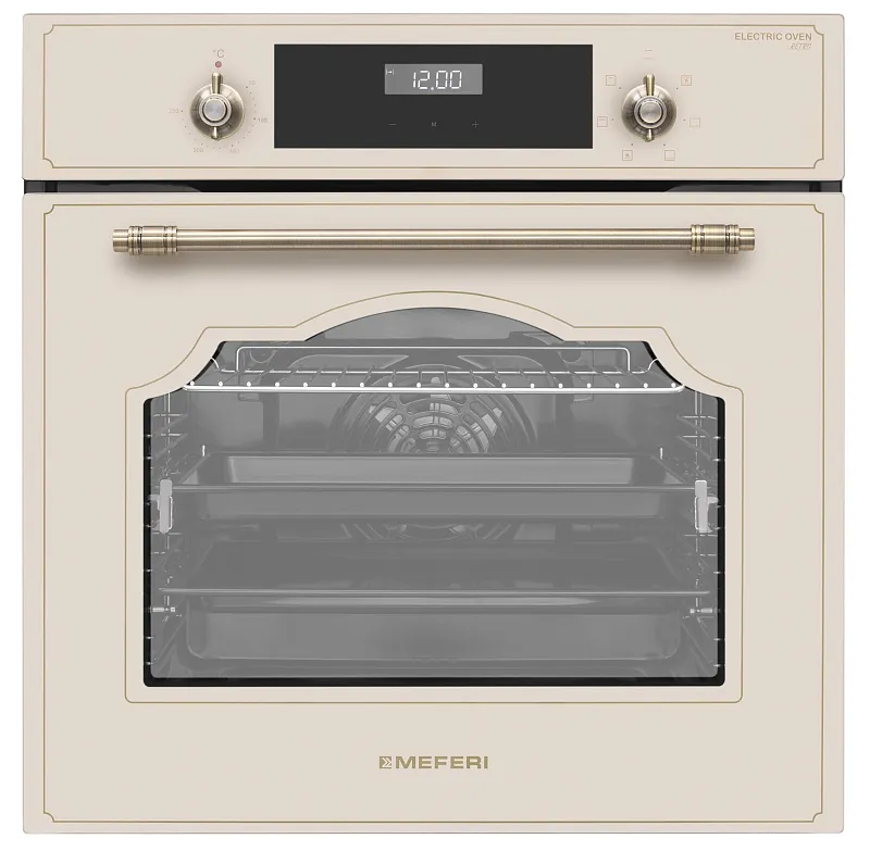 Комплект встраиваемой техники MEFERI 60см бежевый MS60BG77