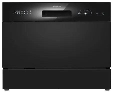 Посудомоечная машина настольная отдельностоящая MEFERI MDW4581BK FS COMPACT POWER Посудомоечная машина настольная отдельностоящая MEFERI MDW4581BK FS COMPACT POWER