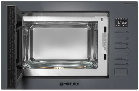 Микроволновая печь встраиваемая MEFERI MMO6025GR ULTRA Микроволновая печь встраиваемая MEFERI MMO6025GR ULTRA
