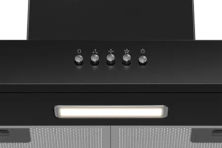 Вытяжка кухонная MEFERI SLIMBOX60BK LIGHT, 60 см, купольная, черная, производительность 650 м3/ч, 3 скорости, низкий уровень шума, режимы отвод и рециркуляция, гарантия 3 года Вытяжка кухонная MEFERI SLIMBOX60BK LIGHT, 60 см, купольная, черная, производительность 650 м3/ч, 3 скорости, низкий уровень шума, режимы отвод и рециркуляция, гарантия 3 года