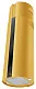 Вытяжка кухонная цилиндрическая островная MEFERI TUBE40GOLD ISLA COMFORT PLUS, 40 см, золотая, производительность 1200 м3/ч, 5 скоростей, режимы отвод и рециркуляция, сенсорное управление, гарантия 3 года