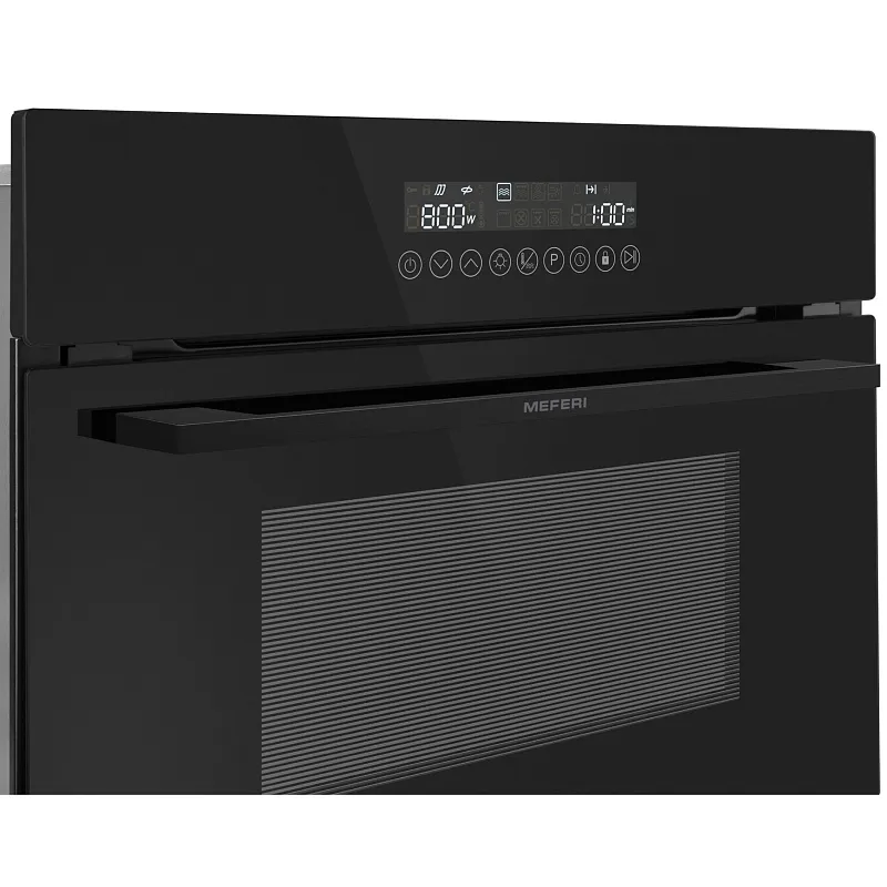 Духовой шкаф электрический MEFERI MEO608BK MICROWAVE