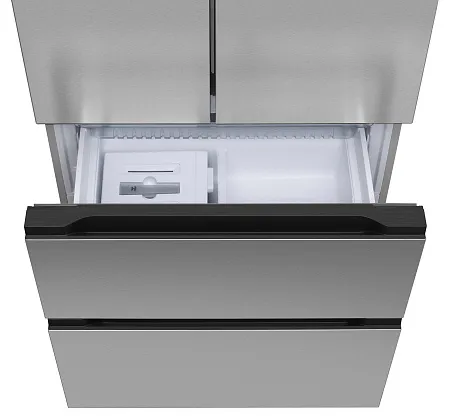 Холодильник отдельностоящий, с инвертором MEFERI MFR83IX TOTAL NO FROST FRENCH DOOR COMFORT, двухкамерный, с зоной свежести, с льдогенератором Холодильник отдельностоящий, с инвертором MEFERI MFR83IX TOTAL NO FROST FRENCH DOOR COMFORT, двухкамерный, с зоной свежести, с льдогенератором