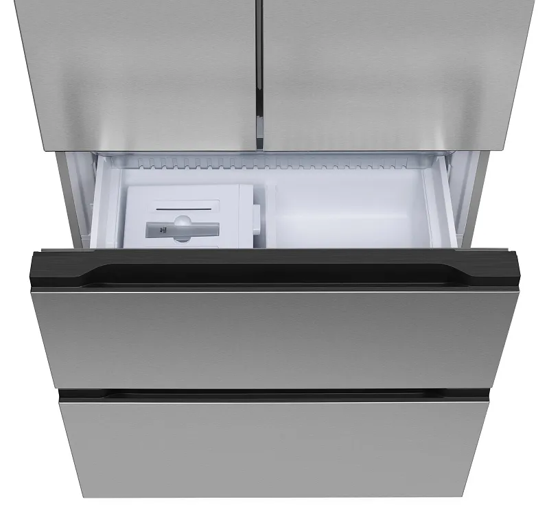 Холодильник отдельностоящий, с инвертором MEFERI MFR83IX TOTAL NO FROST FRENCH DOOR COMFORT, двухкамерный, с зоной свежести, с льдогенератором