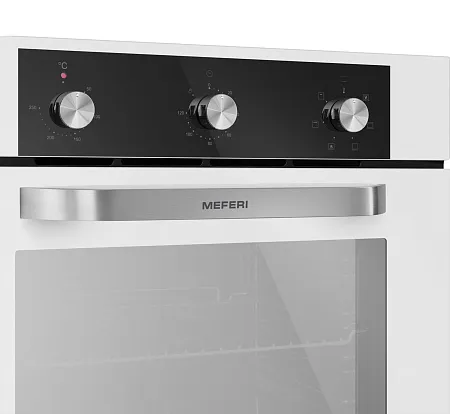 Духовой шкаф электрический MEFERI MEO606WH LIGHT Духовой шкаф электрический MEFERI MEO606WH LIGHT