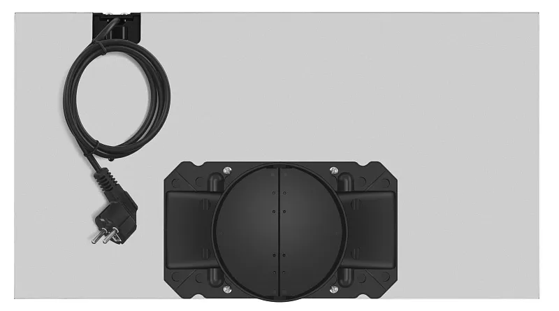 Вытяжка кухонная MEFERI SMARTBOX60BK POWER, 60 см, встраиваемая, черная, производительность 900 м3/ч, 3 скорости, низкий уровень шума, режимы отвод и рециркуляция, гарантия 3 года