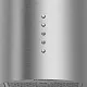 Вытяжка кухонная цилиндрическая островная MEFERI TUBE35IX ISLA ULTRA, 35 см, серая, производительность 1200 м3/ч, 3 скорости, низкий уровень шума, режимы отвод и рециркуляция, гарантия 3 года Вытяжка кухонная цилиндрическая островная MEFERI TUBE35IX ISLA ULTRA, 35 см, серая, производительность 1200 м3/ч, 3 скорости, низкий уровень шума, режимы отвод и рециркуляция, гарантия 3 года