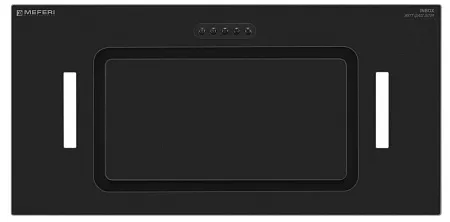 Вытяжка кухонная MEFERI INBOX60BK MATT GLASS ULTRA, 60 см, встраиваемая, черная, матовое стекло, производительность 900 м3/ч, 3 скорости, низкий уровень шума, режимы отвод и рециркуляция, гарантия 3 года Вытяжка кухонная MEFERI INBOX60BK MATT GLASS ULTRA, 60 см, встраиваемая, черная, матовое стекло, производительность 900 м3/ч, 3 скорости, низкий уровень шума, режимы отвод и рециркуляция, гарантия 3 года