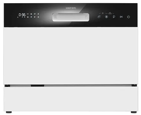 Посудомоечная машина настольная отдельностоящая MEFERI MDW4581WH FS COMPACT POWER Посудомоечная машина настольная отдельностоящая MEFERI MDW4581WH FS COMPACT POWER