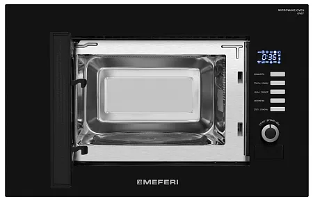 Микроволновая печь встраиваемая MEFERI MMO6020BK SLIM POWER Микроволновая печь встраиваемая MEFERI MMO6020BK SLIM POWER