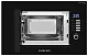 Микроволновая печь встраиваемая  MEFERI MMO6020BK SLIM POWER