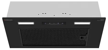Вытяжка кухонная MEFERI INBOX60BK SENSOR COMFORT, 60 см, полновстраиваемая, черная, производительность 950 м3/ч, 3 скорости, низкий уровень шума, режимы отвод и рециркуляция, гарантия 3 года Вытяжка кухонная MEFERI INBOX60BK SENSOR COMFORT, 60 см, полновстраиваемая, черная, производительность 950 м3/ч, 3 скорости, низкий уровень шума, режимы отвод и рециркуляция, гарантия 3 года