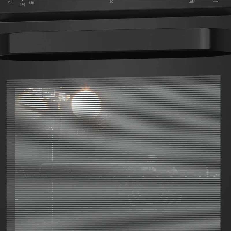 Комплект встраиваемой техники 45 см черный MEFERI MS45BK03