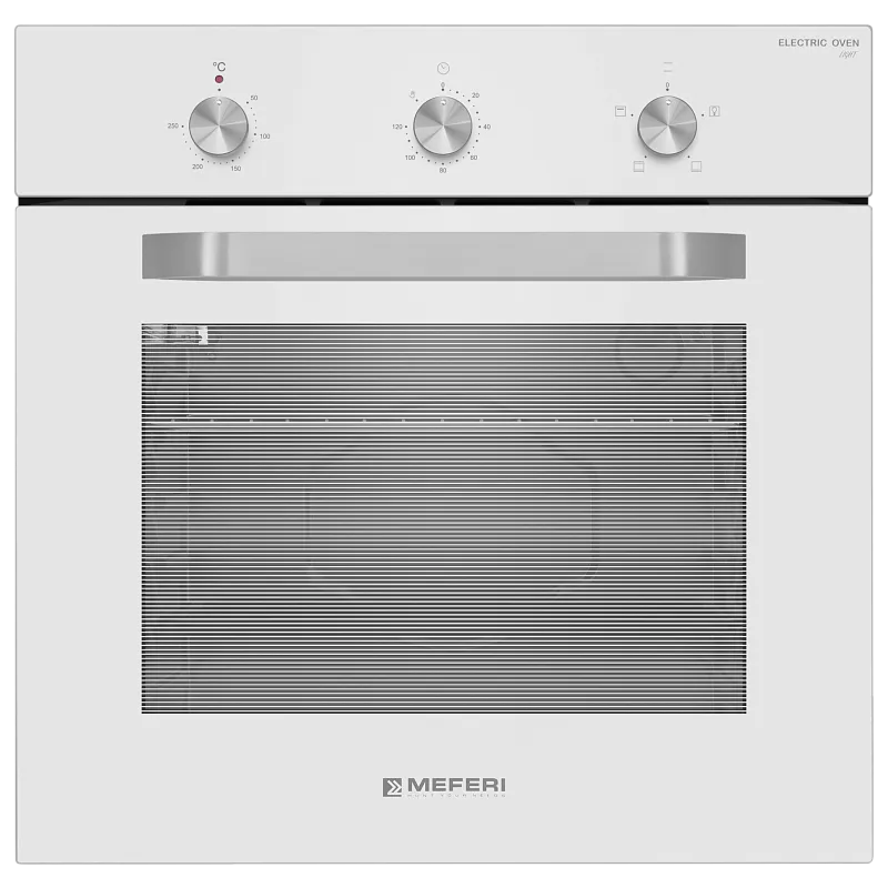 Фото dukhovoy_shkaf_elektricheskiy_meo604wh_light на сайте meferi-home.ru Духовой шкаф электрический MEFERI MEO604WH LIGHT - изображение dukhovoy_shkaf_elektricheskiy_meo604wh_light
