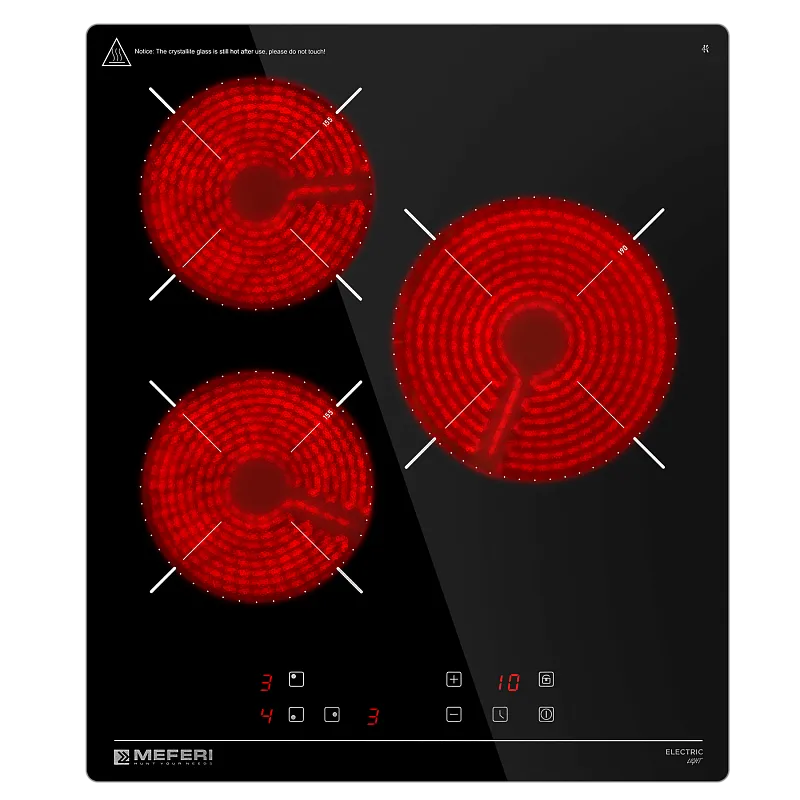 Варочная панель электрическая MEFERI MEH453BK LIGHT - изображение varochnaya_panel_elektricheskaya_meh453bk_light  