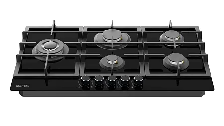 Варочная панель газовая MEFERI MGH905BK GLASS ULTRA