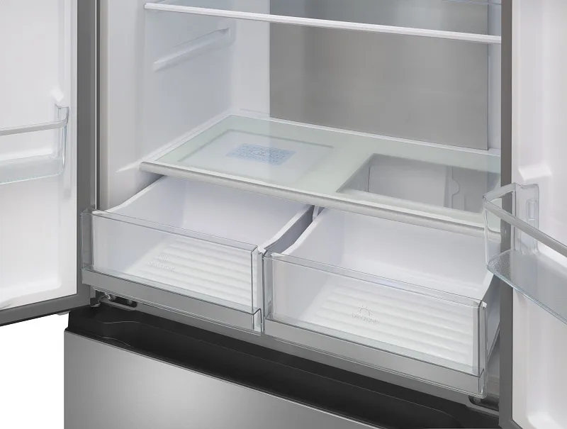 Холодильник отдельностоящий, с инвертором MEFERI MFR83IX TOTAL NO FROST FRENCH DOOR COMFORT, двухкамерный, с зоной свежести, с льдогенератором