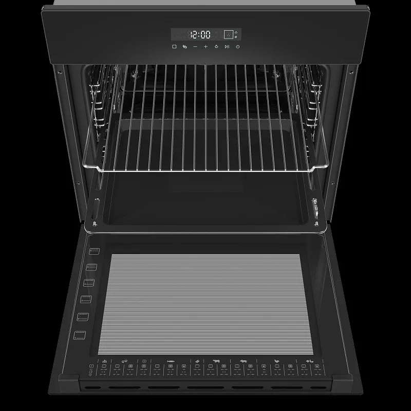 Комплект встраиваемой техники 60см черный MEFERI MS60BK31
